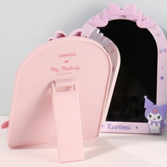 Sanrio Kuromi MIrror Desktop Kawaii Purple Framed Vanity Mirror - Picture 2 of 4